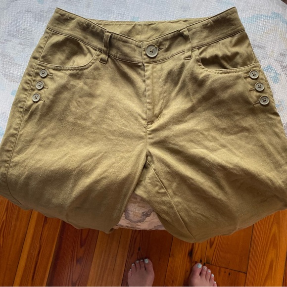 Cabi Charlie Linen Blend pant - Picture 3 of 6